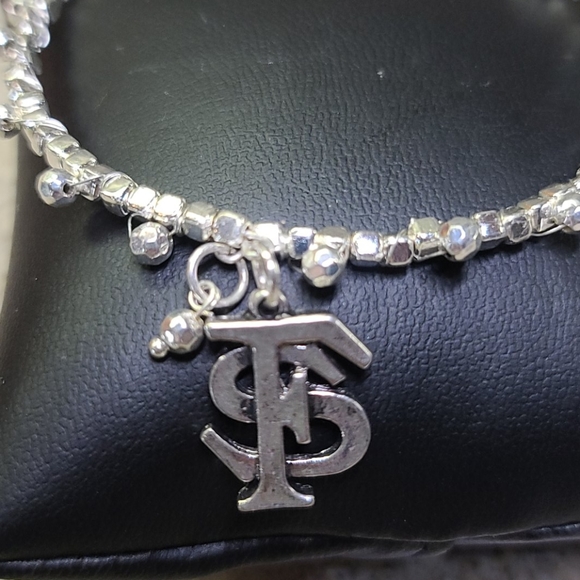 Bracelet Florida State University  Silver/Silver tone jewelry . ADJUSTABLE - Picture 3 of 7